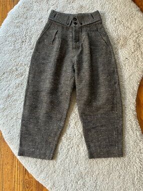 Matka wild silk hand loomed pants